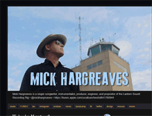 Tablet Screenshot of mickhargreaves.com